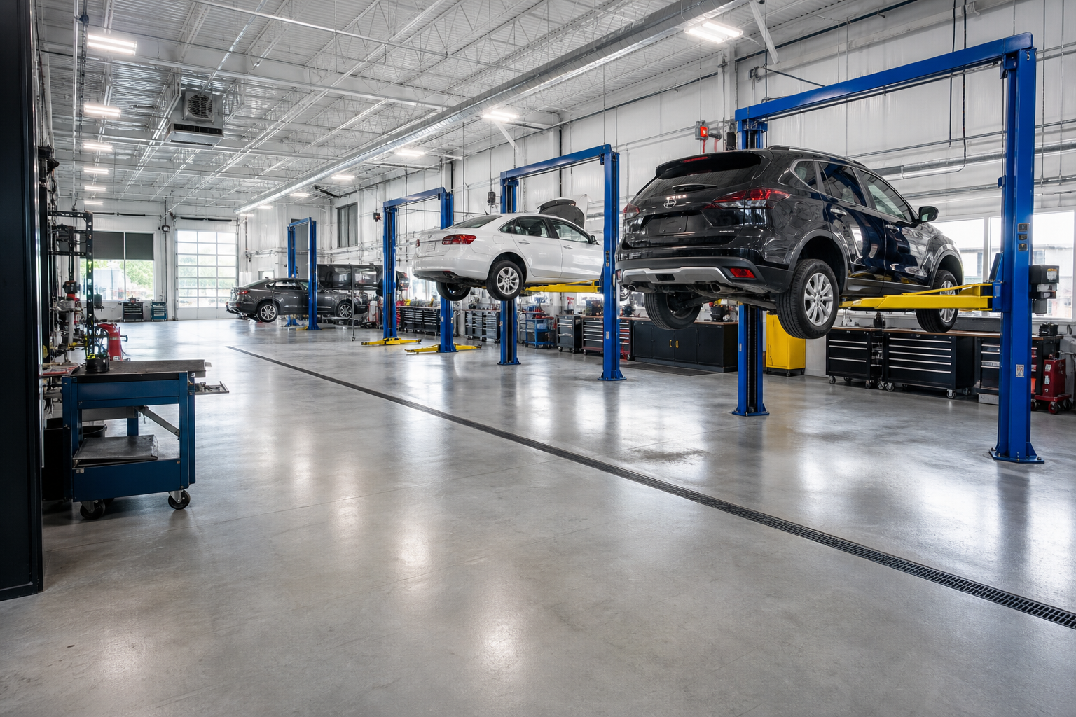 Representative auto collision repair image for a sold Thornhill business transaction