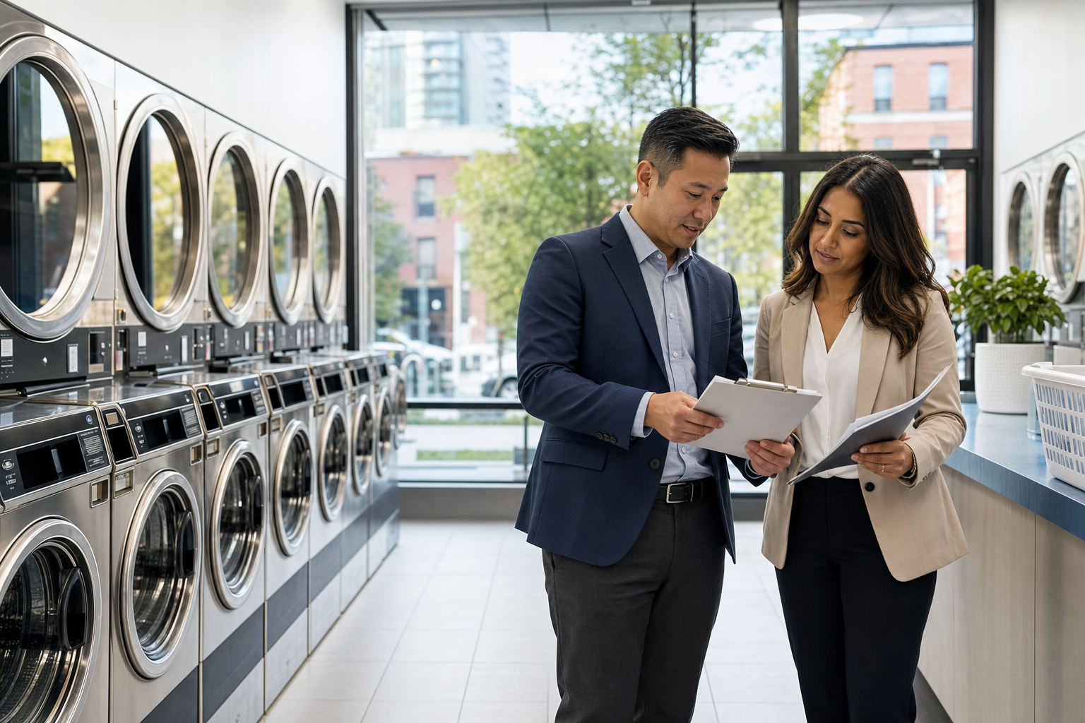 Buying a laundromat in Toronto with a commercial business broker